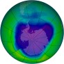 Antarctic Ozone 2008-09-24